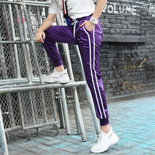 Load image into Gallery viewer, Double Striped Jogger Haren Pants Long Leisure Pants Women Bottoms Summer Spring Female Clothes Sweatpants Sportswear Trousers
