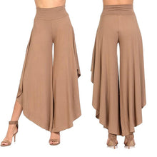 Load image into Gallery viewer, Autumn Pleated Loose Irregular Pants Women Bottoms  Women's Casual Pants High Waist Long Wide Leg Pants